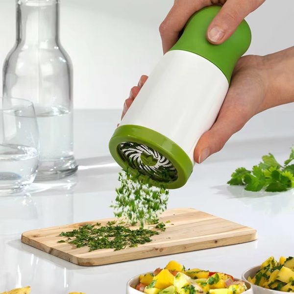 Manual Twist Herb & Herb Mill Chopper Herb Grinder Spice Mill Parsley Shredder Chopper Fruit Vegetable Cutter New Creative Cooking Tools