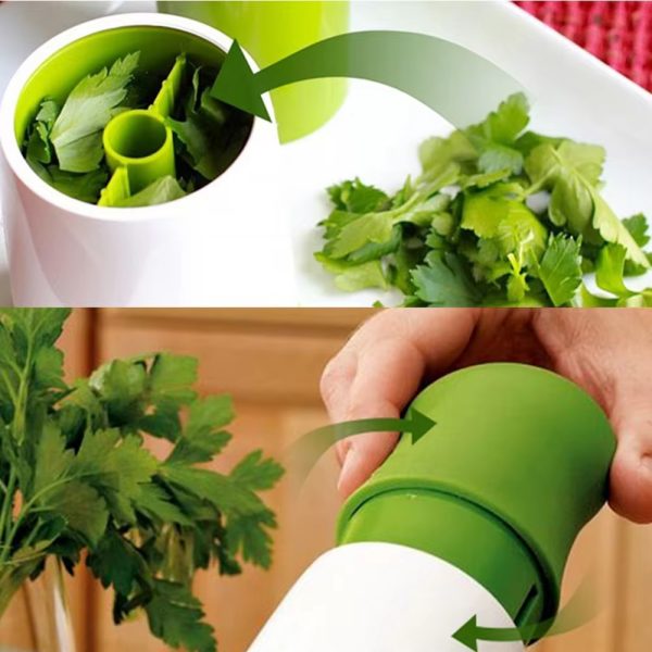 Manual Twist Herb & Herb Mill Chopper Herb Grinder Spice Mill Parsley Shredder Chopper Fruit Vegetable Cutter New Creative Cooking Tools